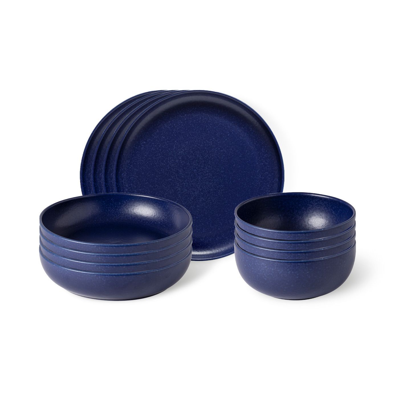 Casafina Pacifica 12Piece Dinnerware Set in Blueberry, Service for 4 Joy