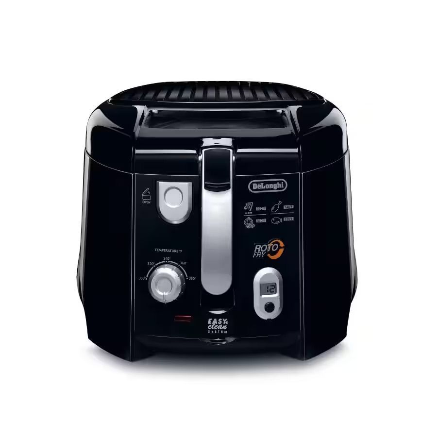 Cool Touch RotoFry Deep Fryer in Black