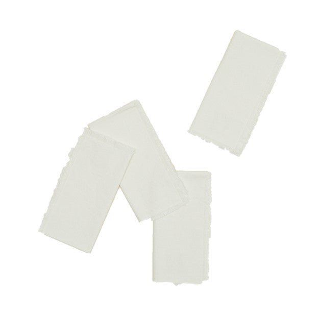 Hawkins New York Essential Dinner Napkins, Set of 4 in Ivory | Joy