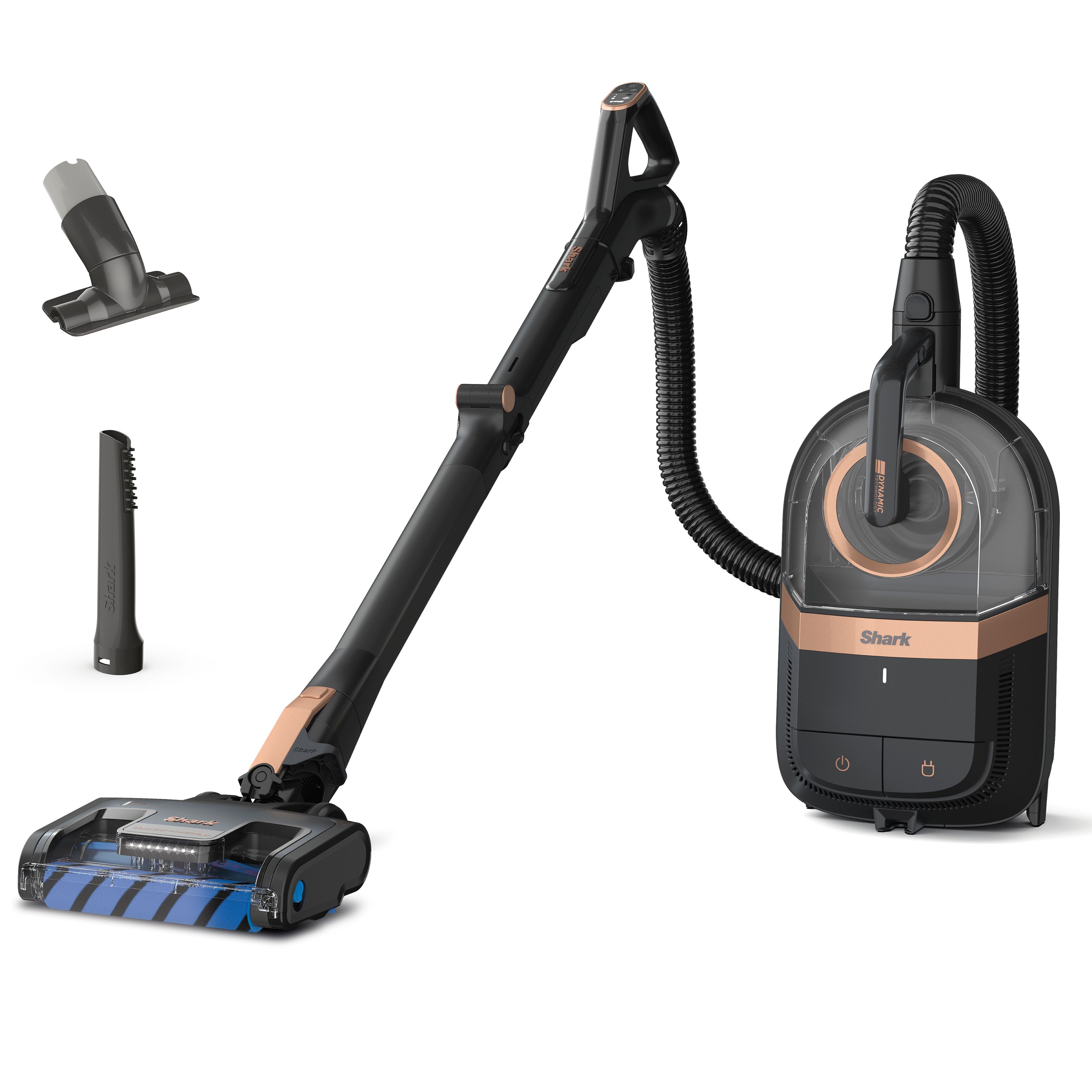 Shark Vertex Bagless Corded Canister Vacuum with DuoClean PowerFins