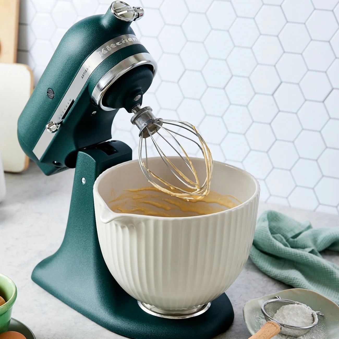 KitchenAid 5 Quart Classic Column Ceramic Bowl | Joy