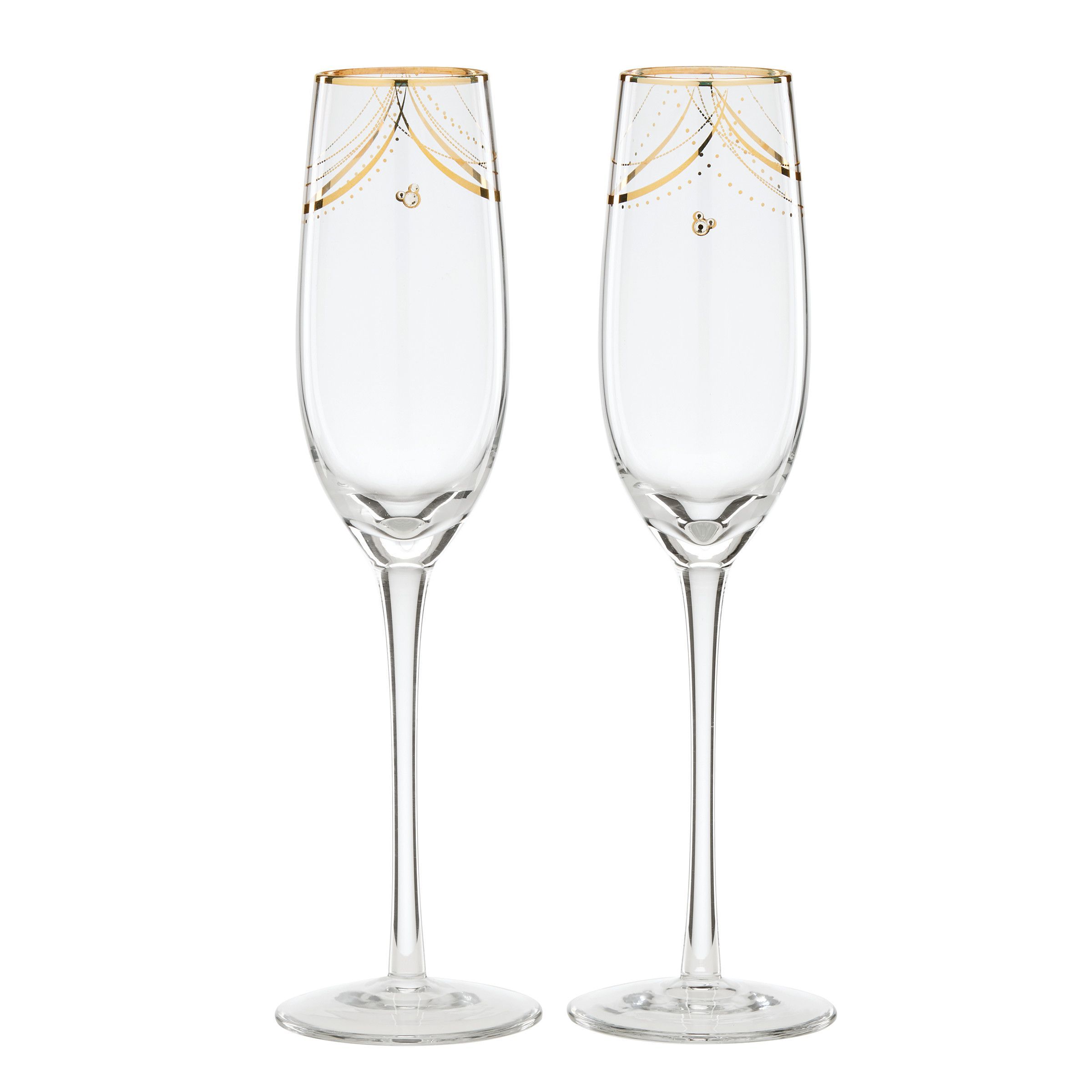 Lenox Disney Bridal Toasting Flutes, Set of 2 Joy