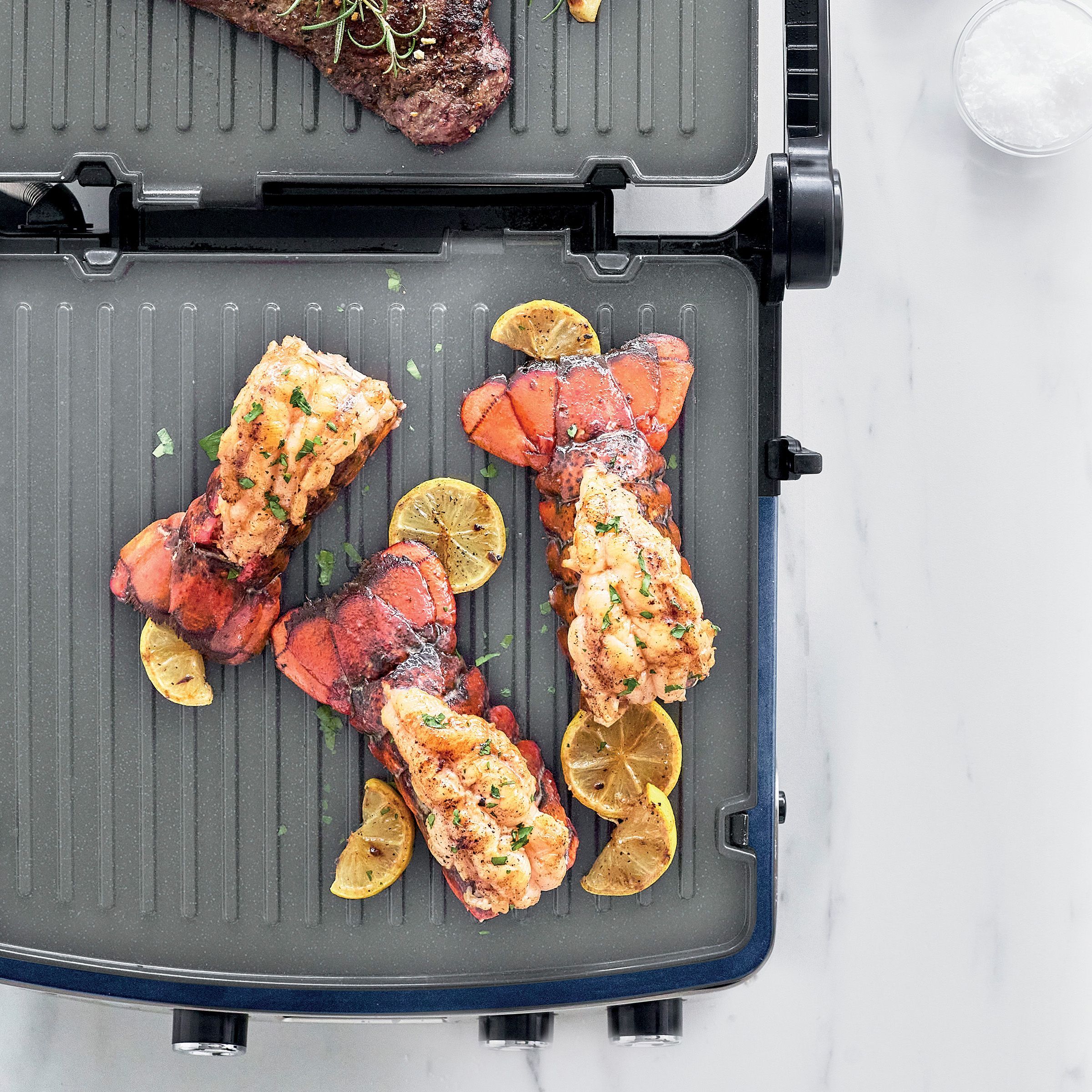 GreenPan™ Elite 7-in-1 Contact Grill, Griddle, & Waffler