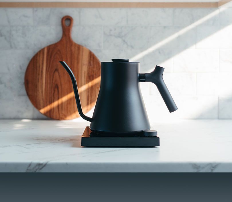 Bona Enamel Pour Over Coffee Kettle