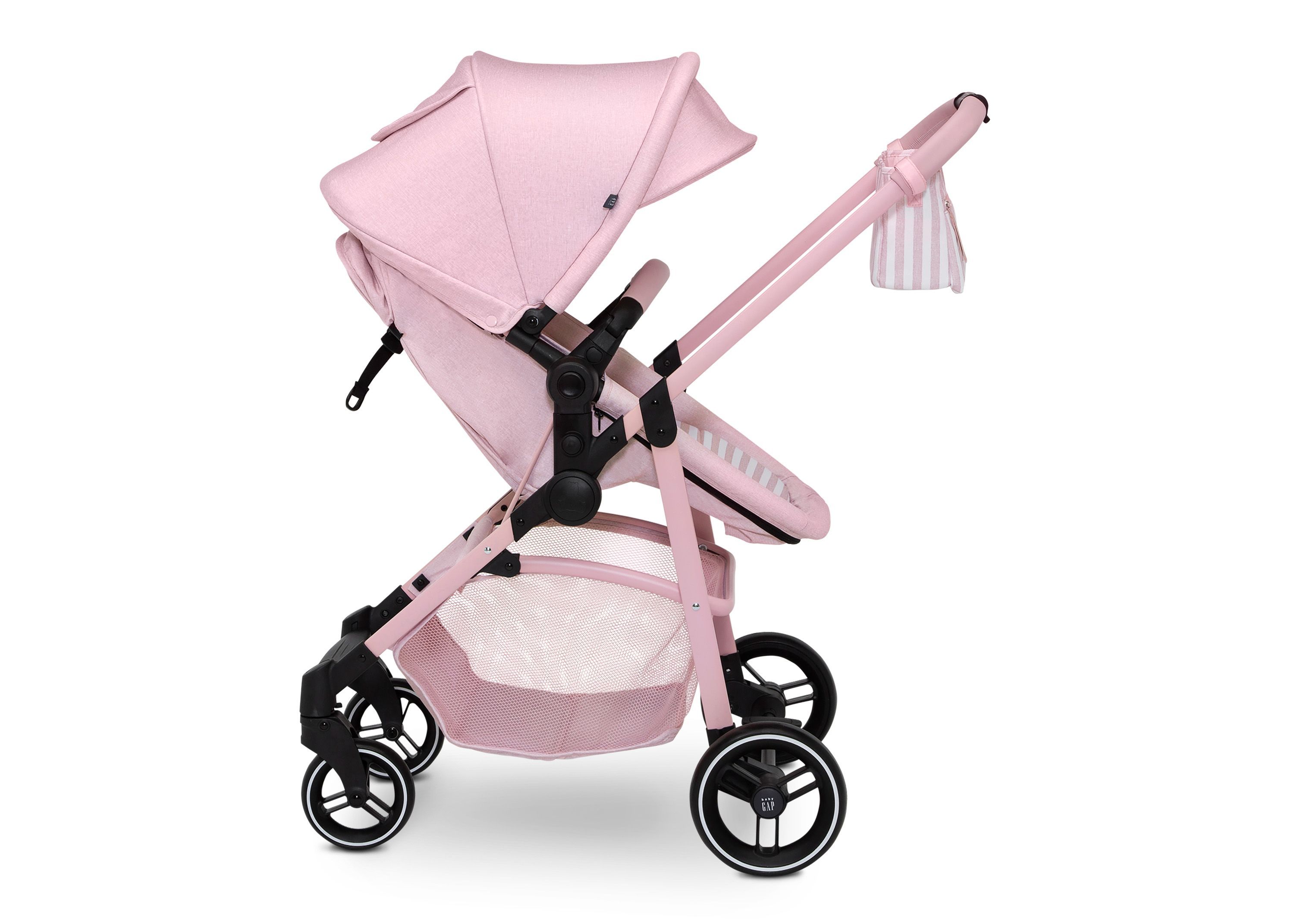Delta Children babyGap 2-in-1 Carriage Stroller in Pink | Joy