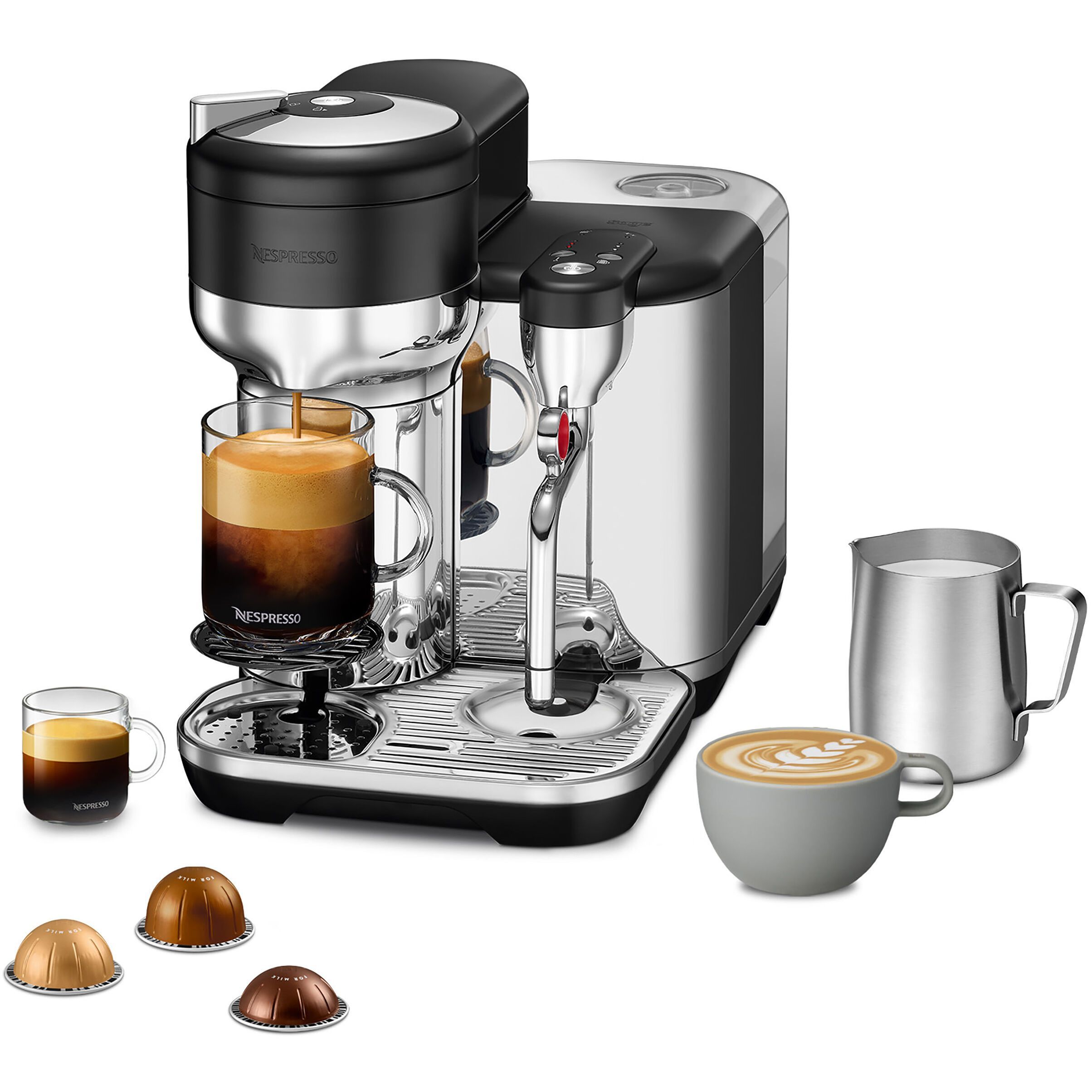 Nespresso by Breville Vertuo Creatista Coffee and Espresso Maker in ...