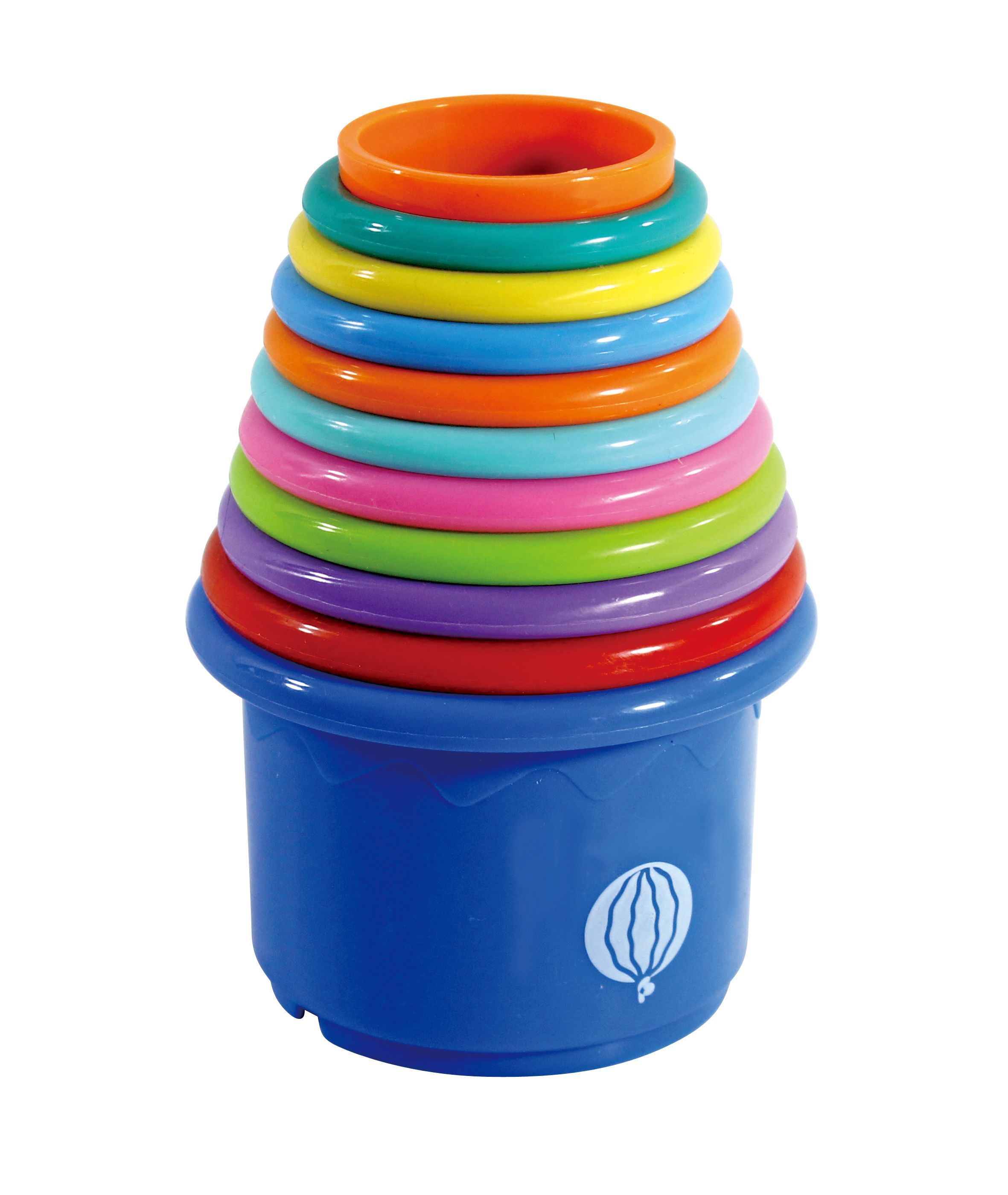 Nothing But Fun Toys Tower of Fun 11-Piece Stacking Cups | Joy