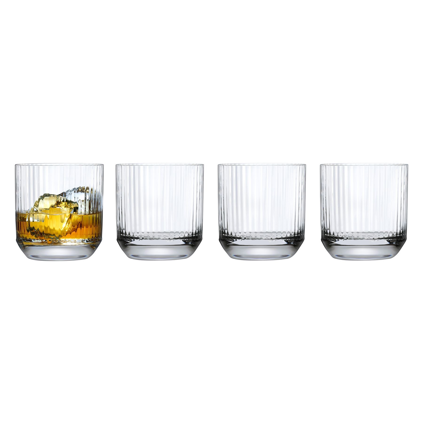 Nude Glass Big Top Whiskey Glasses, Set of 4 on Food52