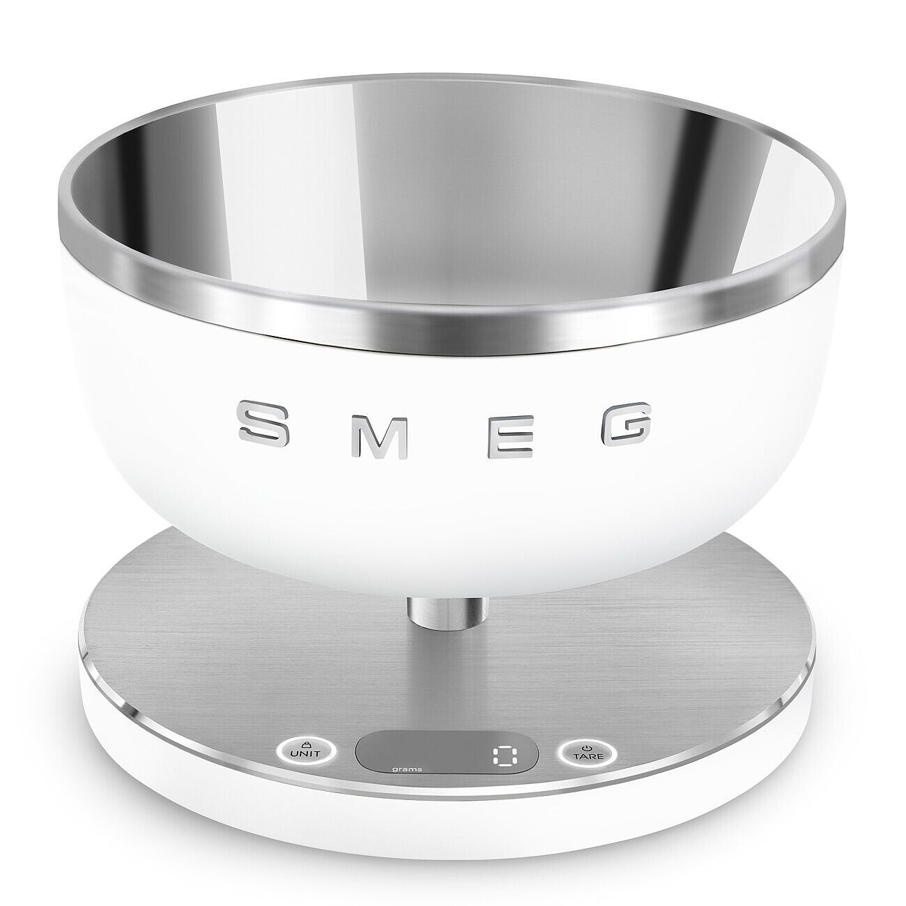 Contemporary Kitchen Scale in Matte White