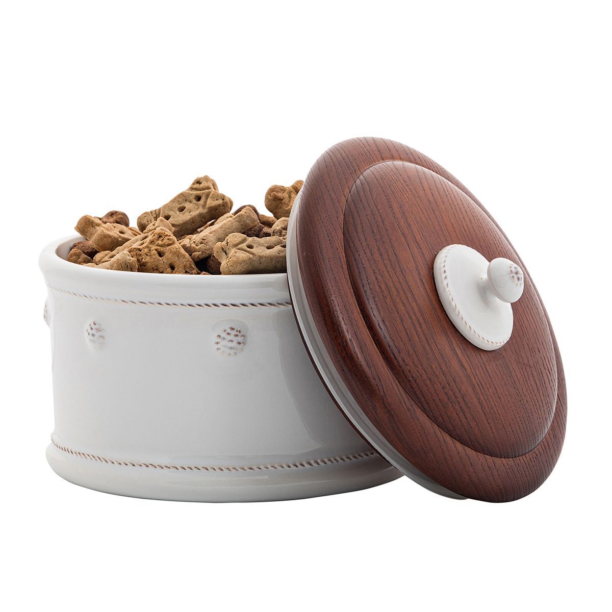 Juliska Berry & Thread Dog Treat Canister Joy