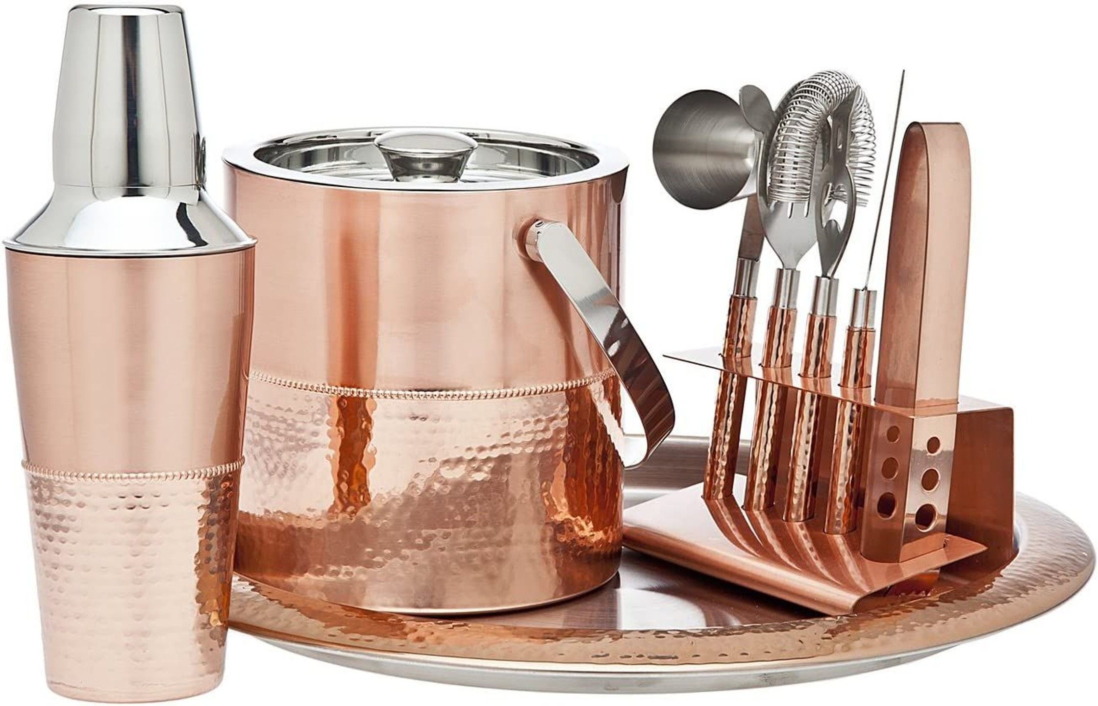 Godinger Copper 9-Piece Barware Set