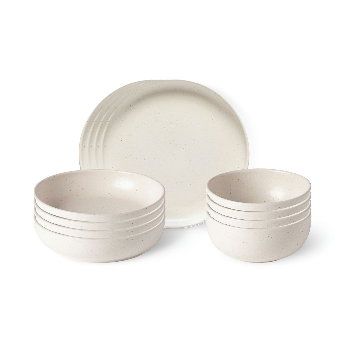 Casafina Pacifica 12Piece Dinnerware Set in Vanilla, Service for 4 Joy