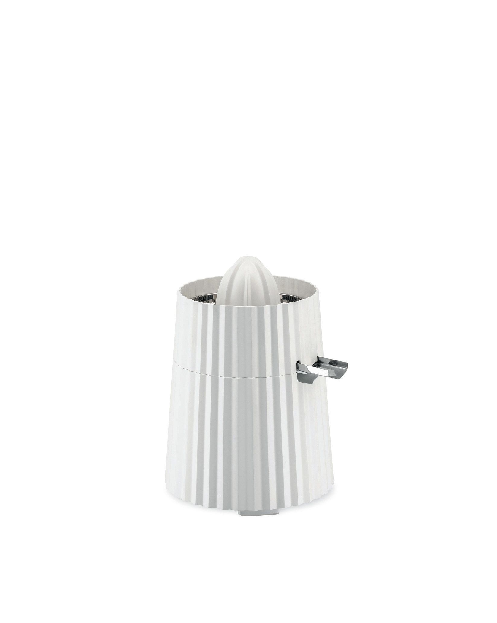 Plissé Citrus Juicer in White