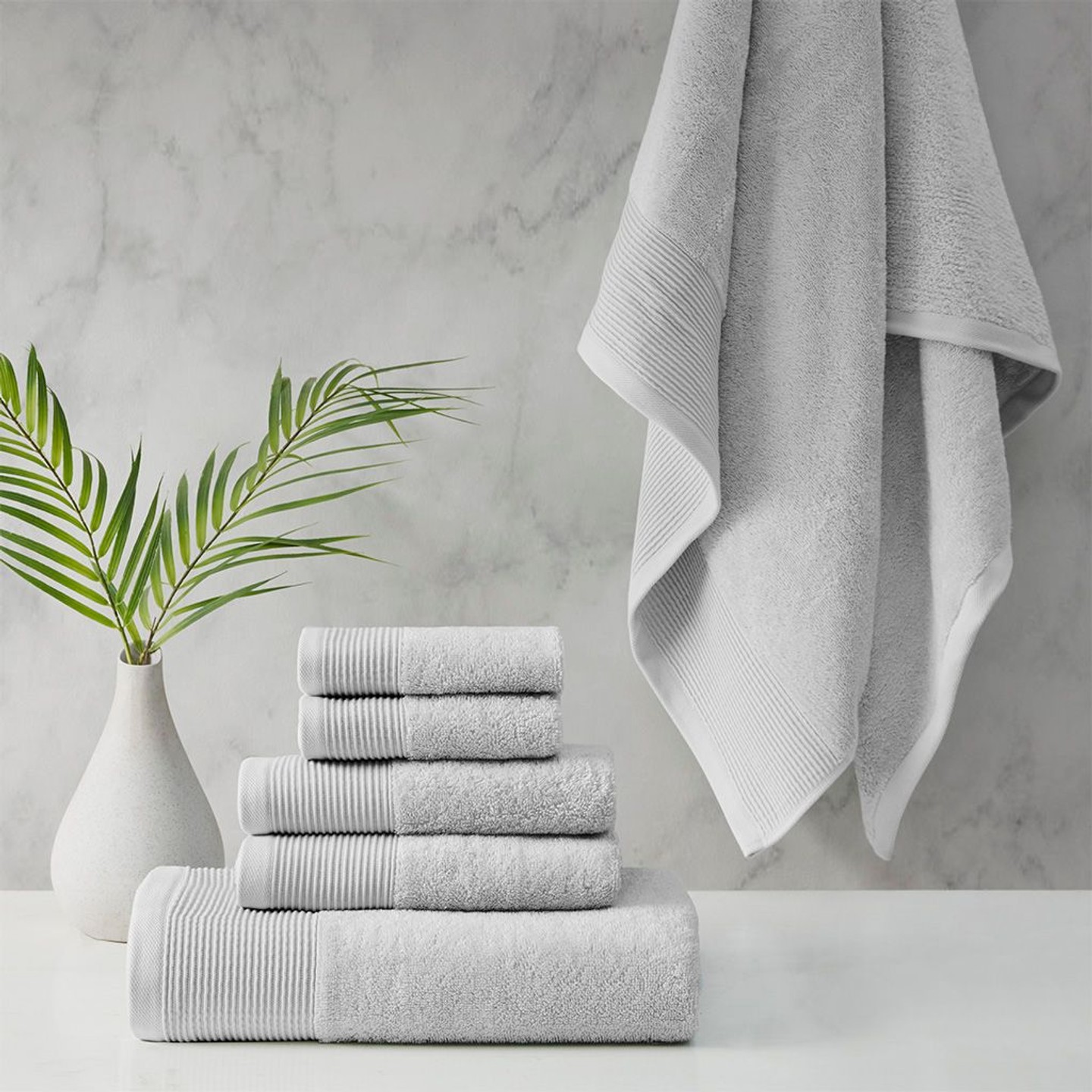 Beautyrest Nuage Cotton Tencel Blend Antimicrobial Towel Set