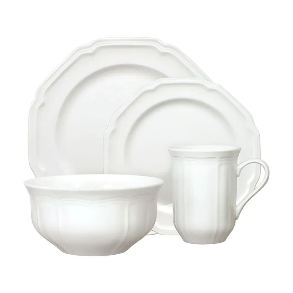 Mikasa Adeline Porcelain Dinnerware Set, 16-piece