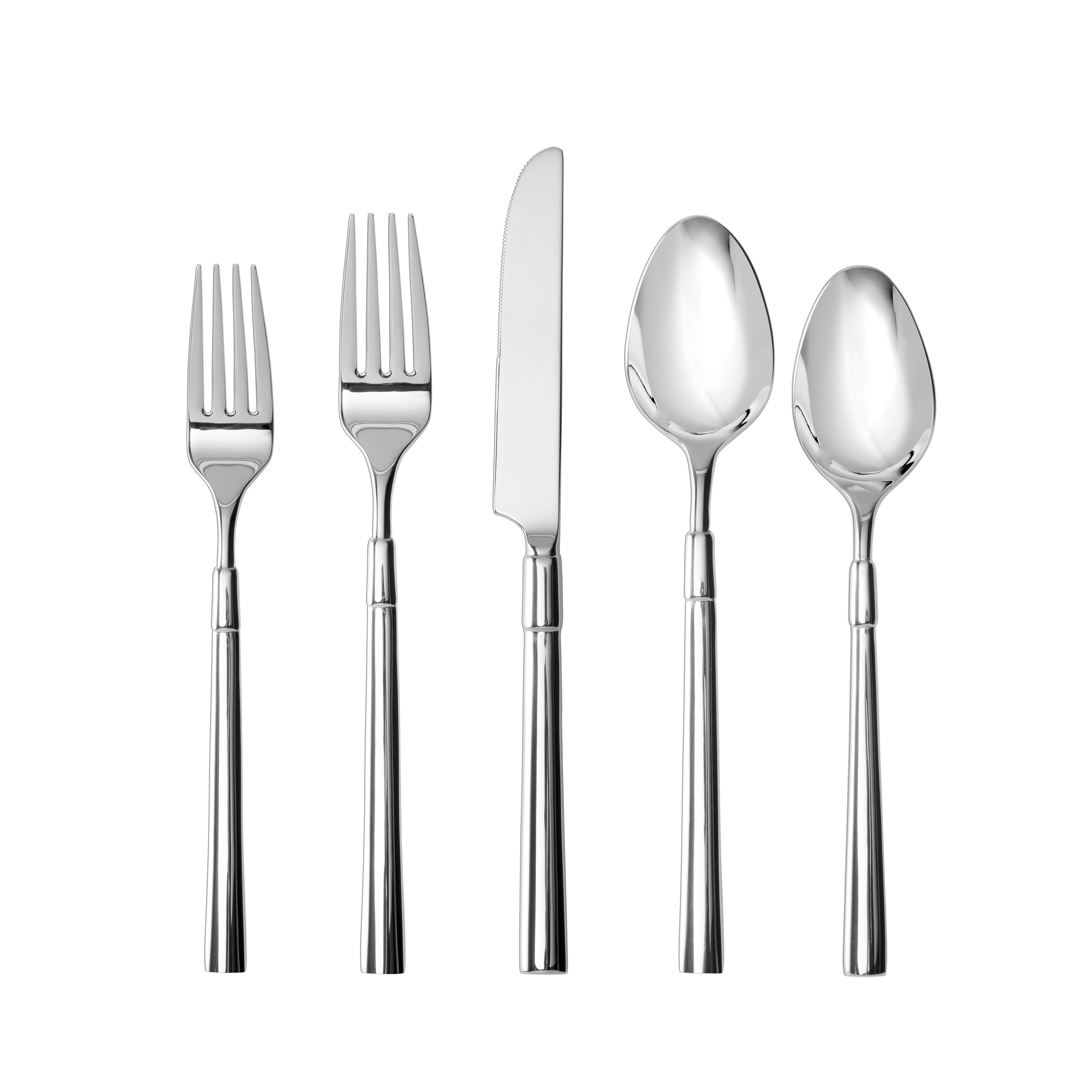 20pc Stainless Steel Honor Silverware Set - Fortessa Tableware