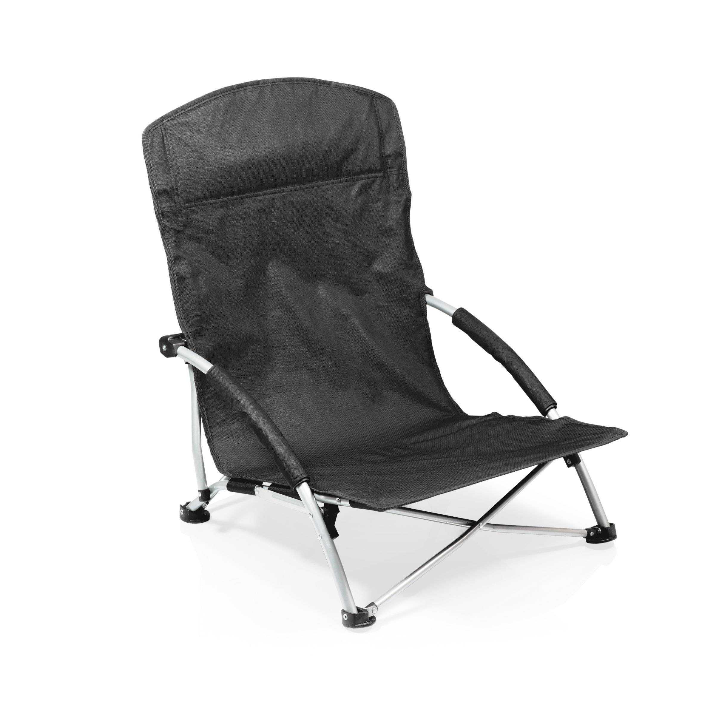 Oniva Tranquility Beach Chair with Carry Bag in Black | Joy