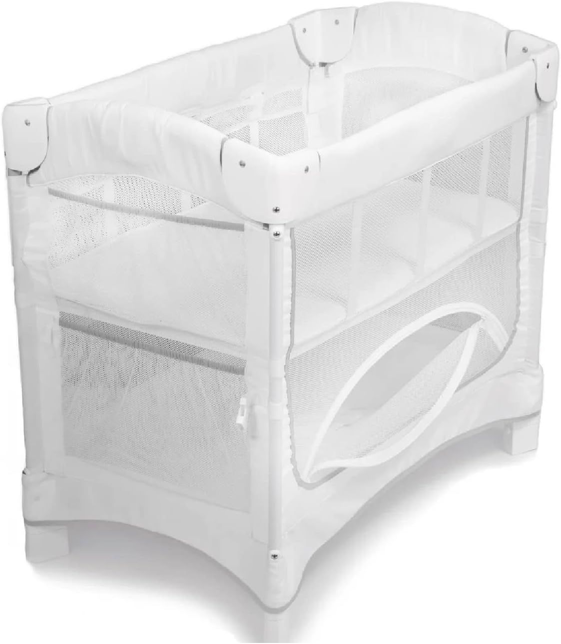 Arm's Reach Mini Ezee 2 in 1 CoSleeper in White Joy
