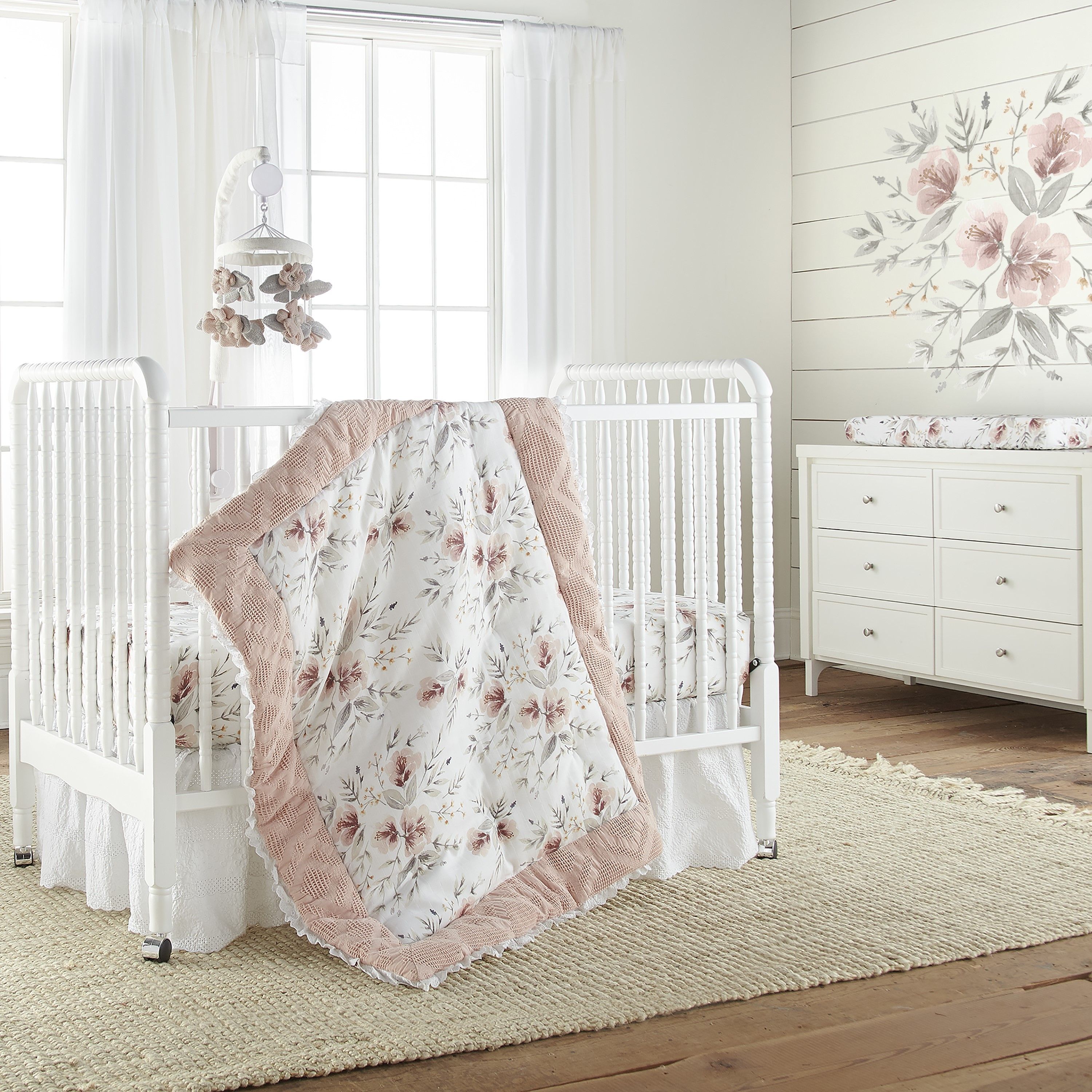 Levtex Baby Adeline Cotton 4-Piece Crib Bedding Set | Joy