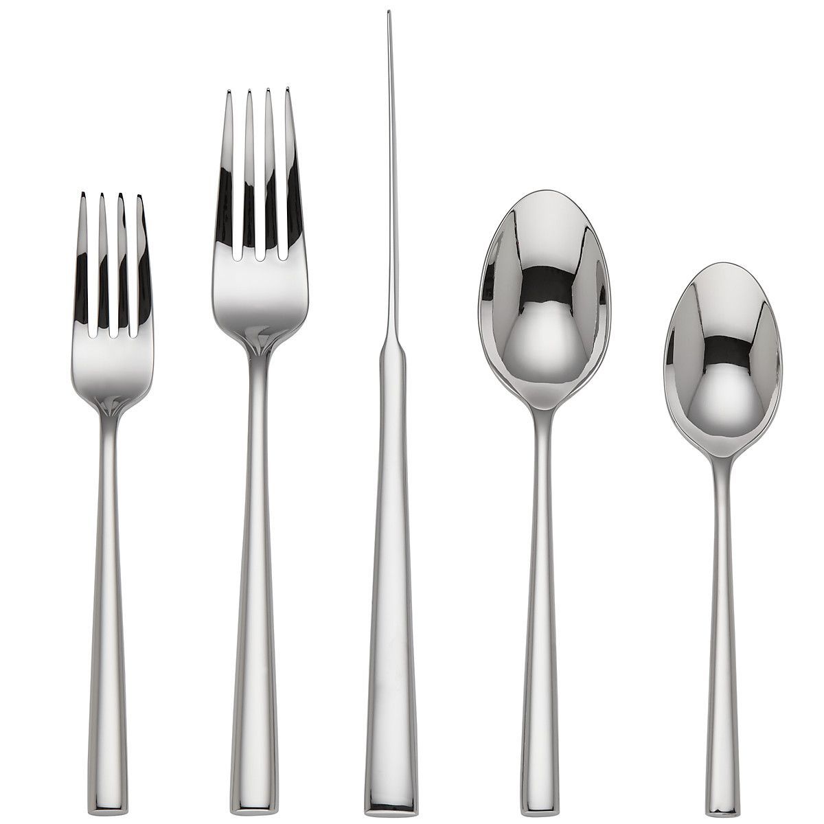Malmo 20-Piece Flatware Set in Silver, Service for 4