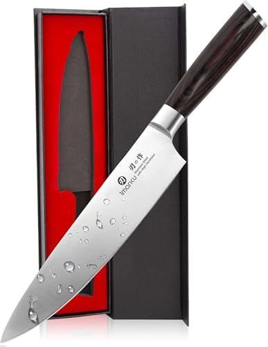 imarku Japanese Chef Knife-Sharp Kitchen Knife 8 Inch, Gift for Mom & Dad