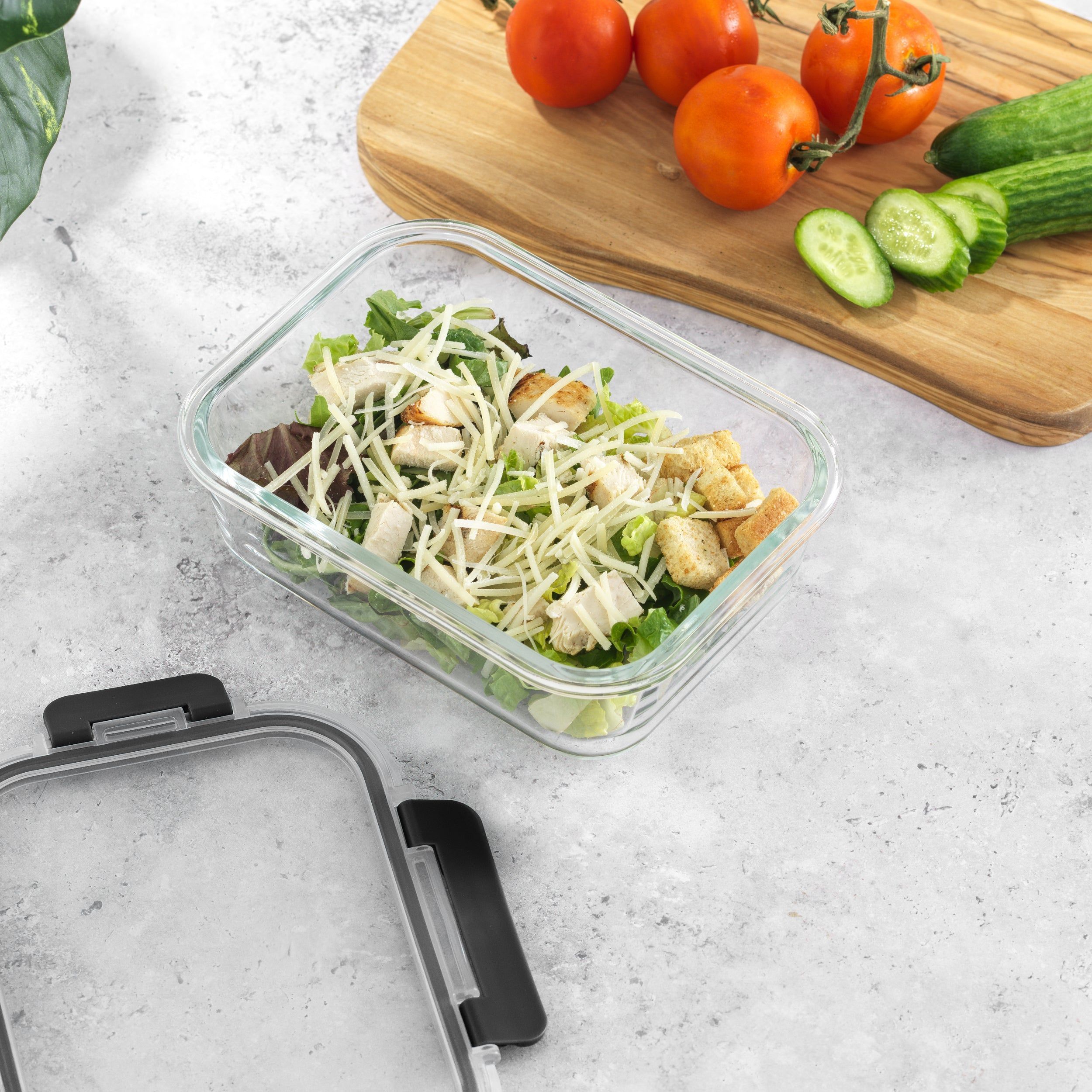 JoyJolt Food Prep Storage Containers in Black | Joy