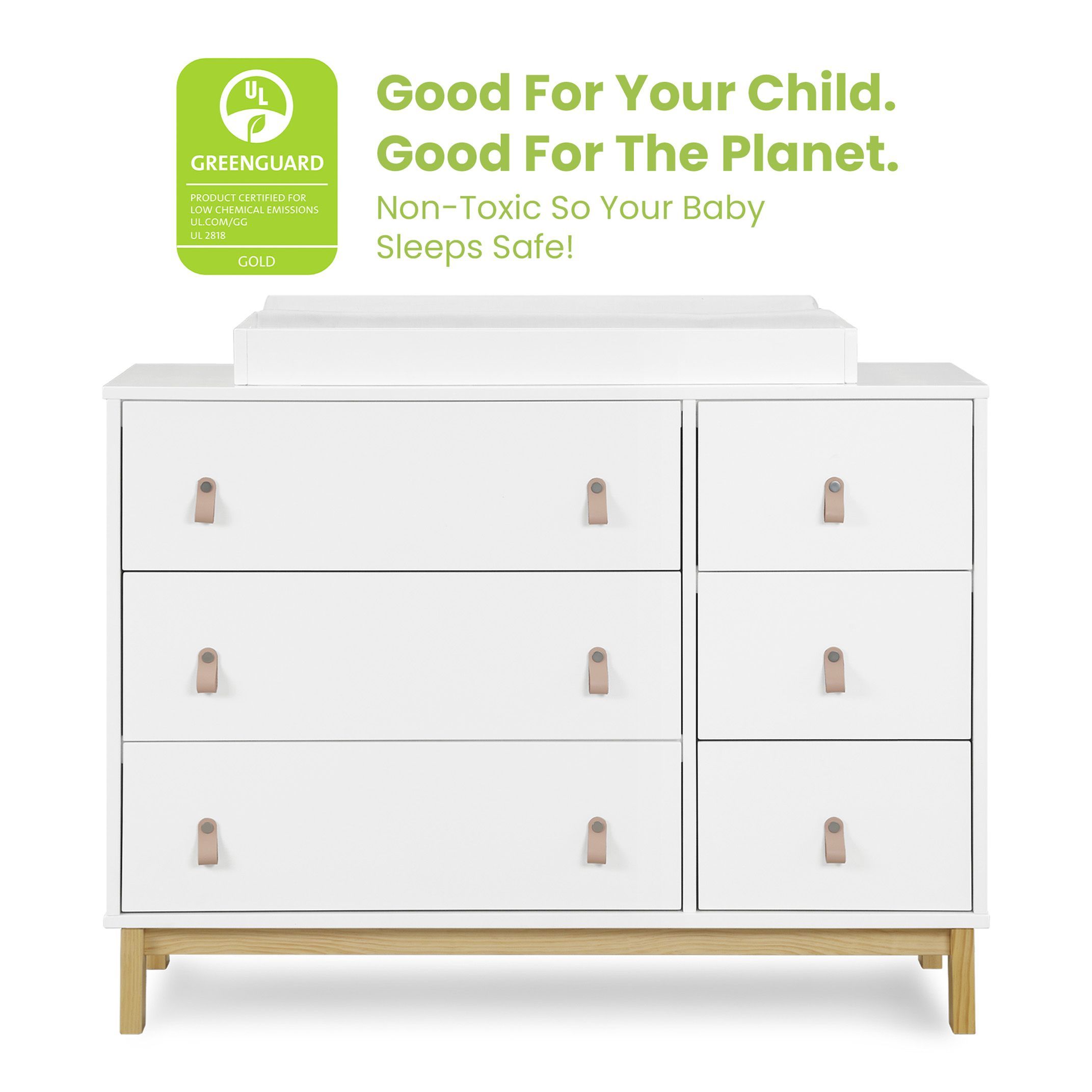 Delta Children babyGap Legacy 6 Drawer Dresser in Navy | Joy