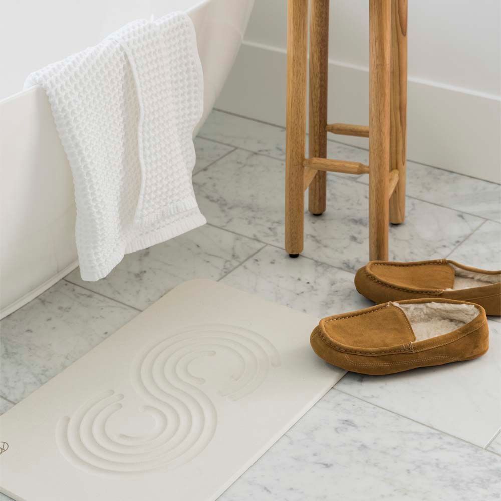Dorai Home Zen 2-Pack Bath Stone Mat in Sandstone | Joy