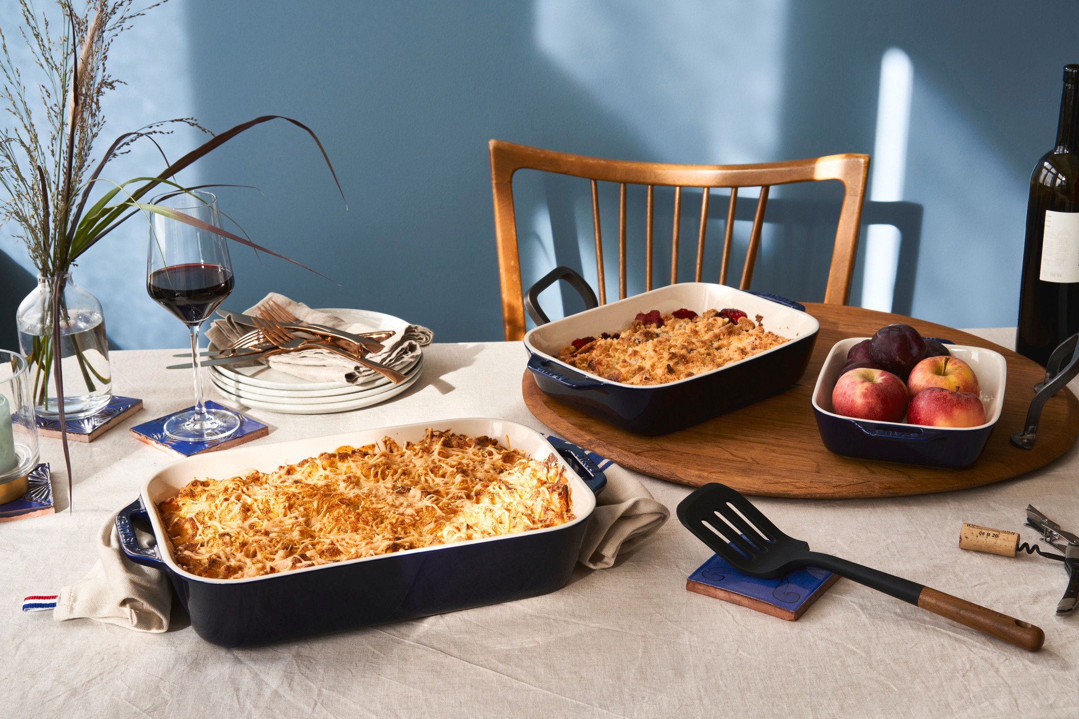 Staub 3-Piece Rectangular Baking Dish Set