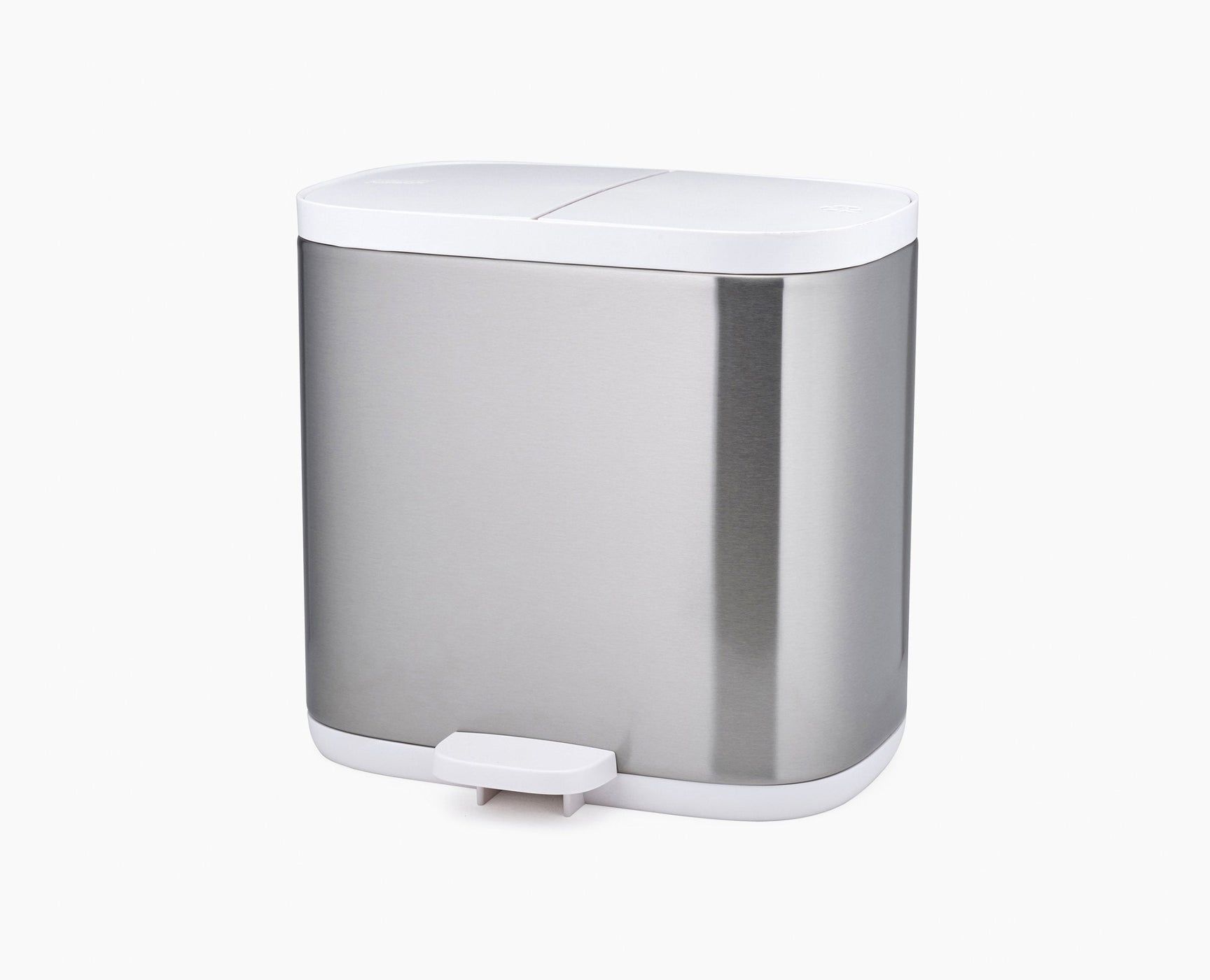 Joseph Joseph Split Steel Bathroom Waste Separation Bin Joy