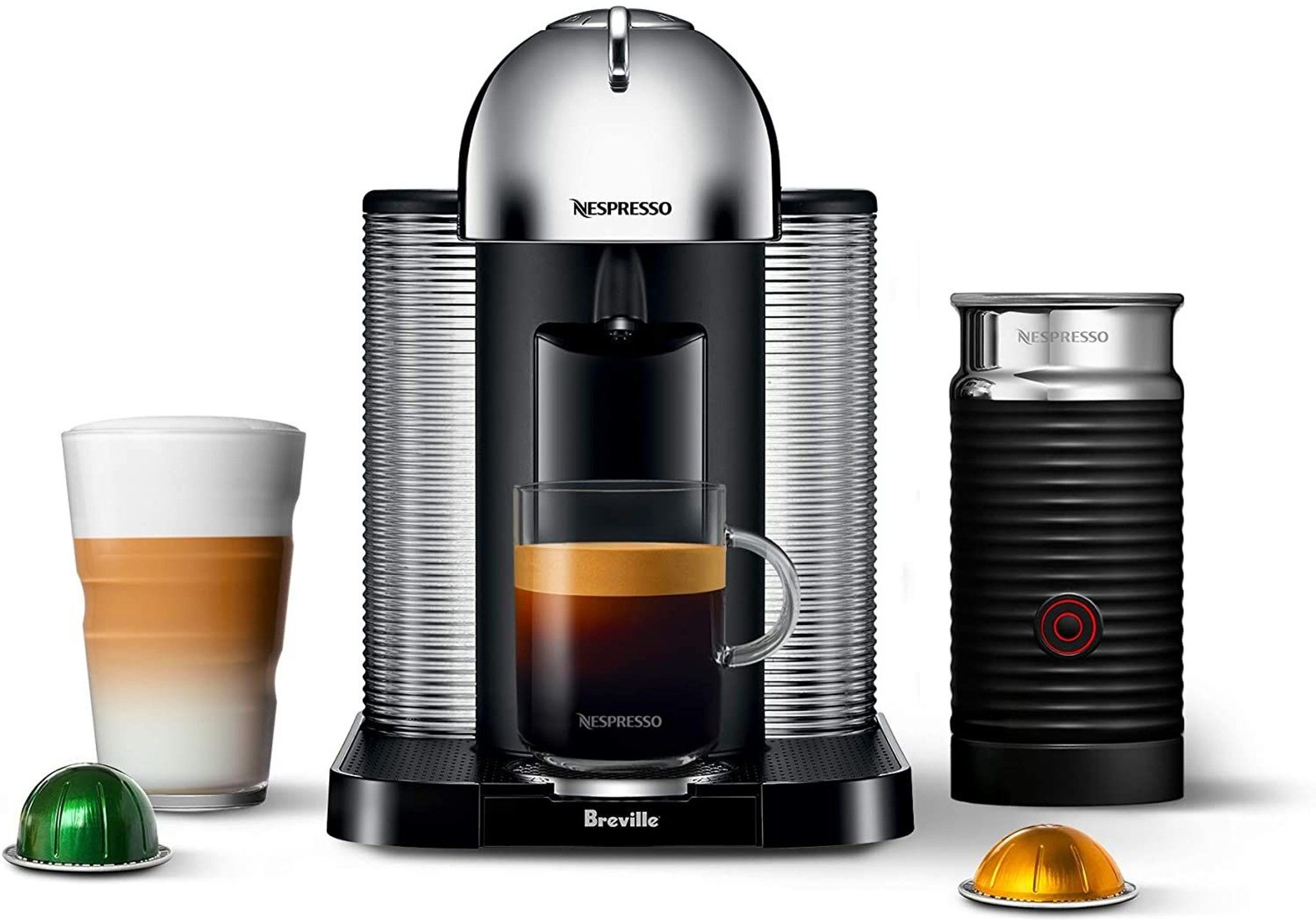Breville Nespresso Vertuo Espresso and Coffee Machine with Aeroccino
