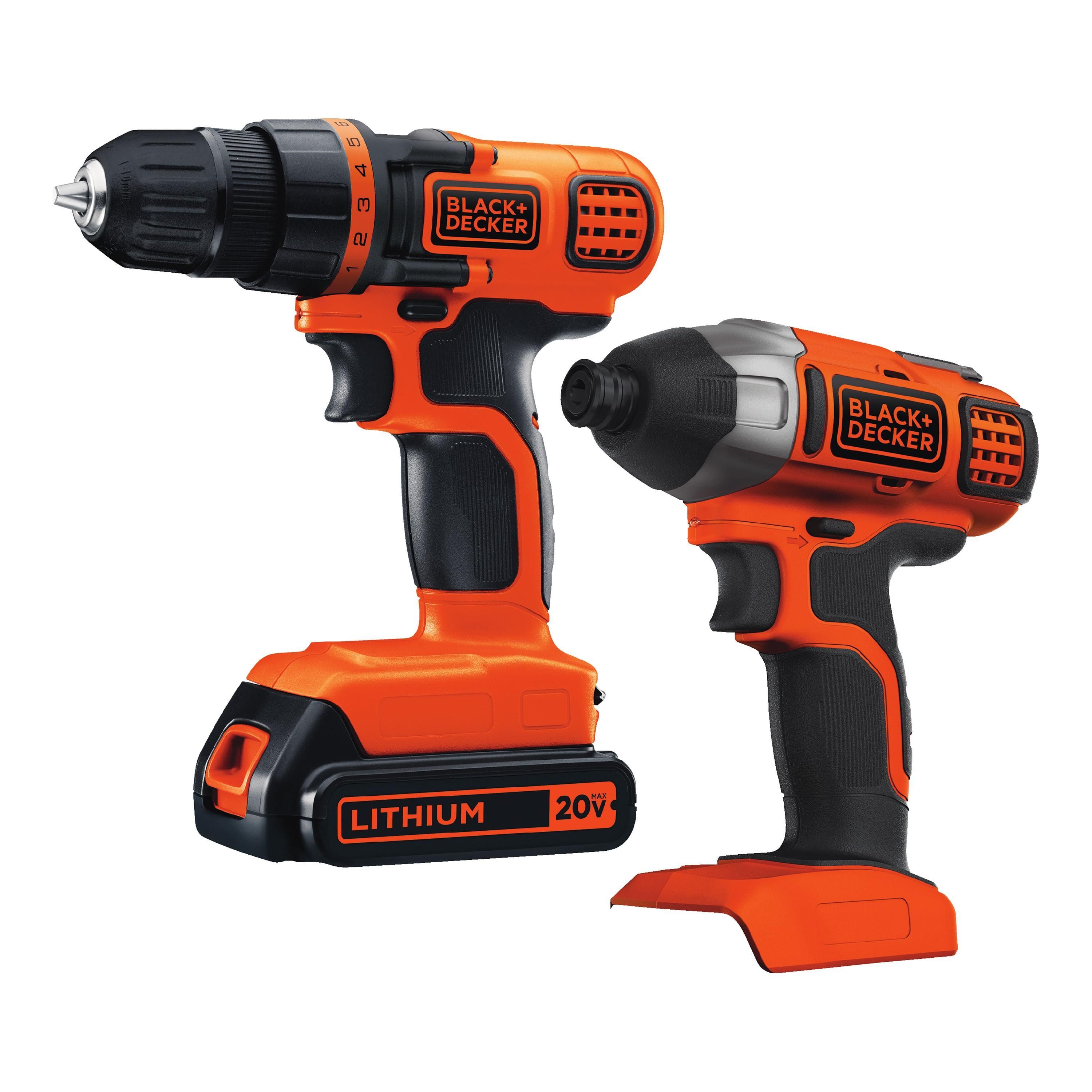20V MAX Drill/Driver & Impact Driver Combo Kit