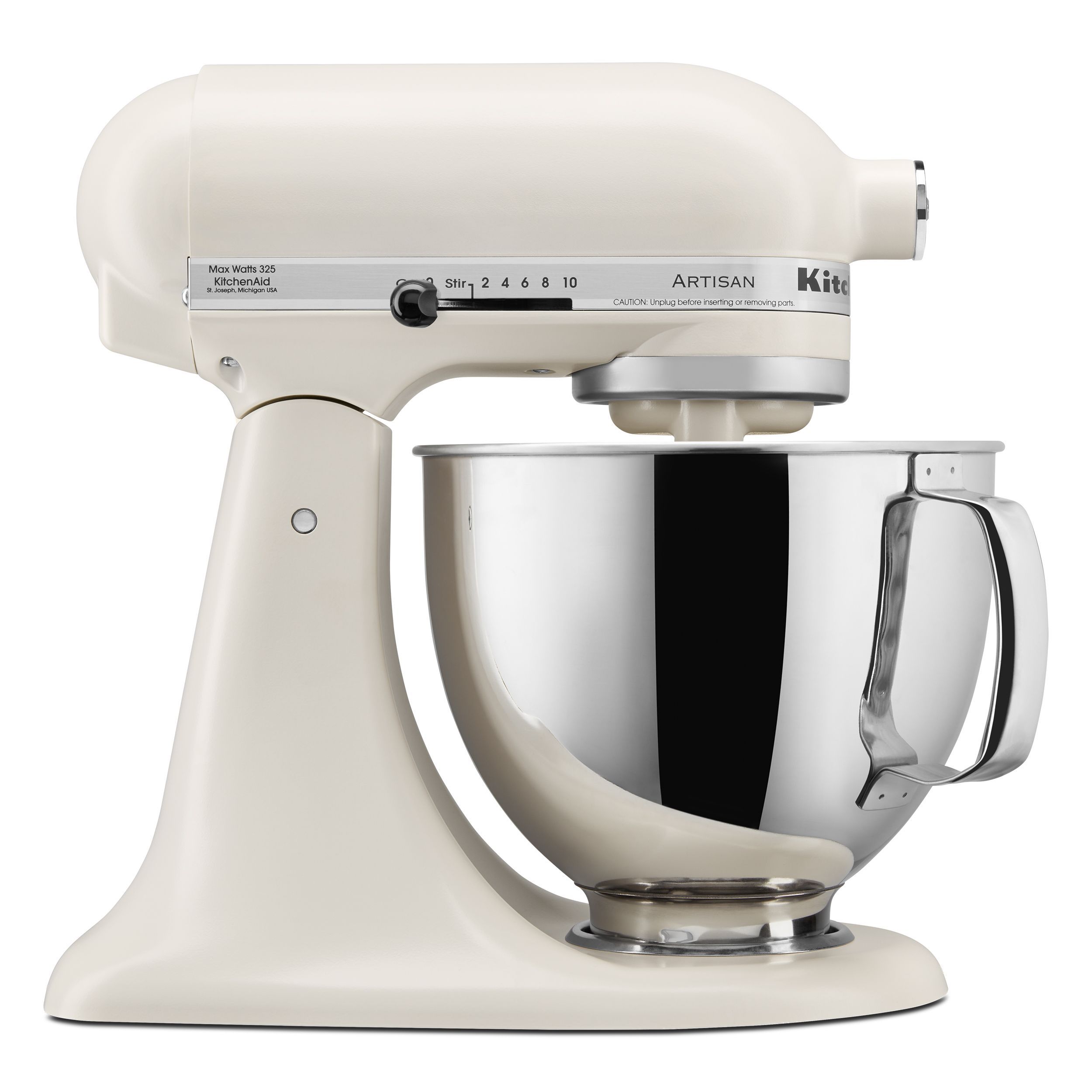 Artisan® Series 5 Quart Tilt-Head Stand Mixer Almond Cream