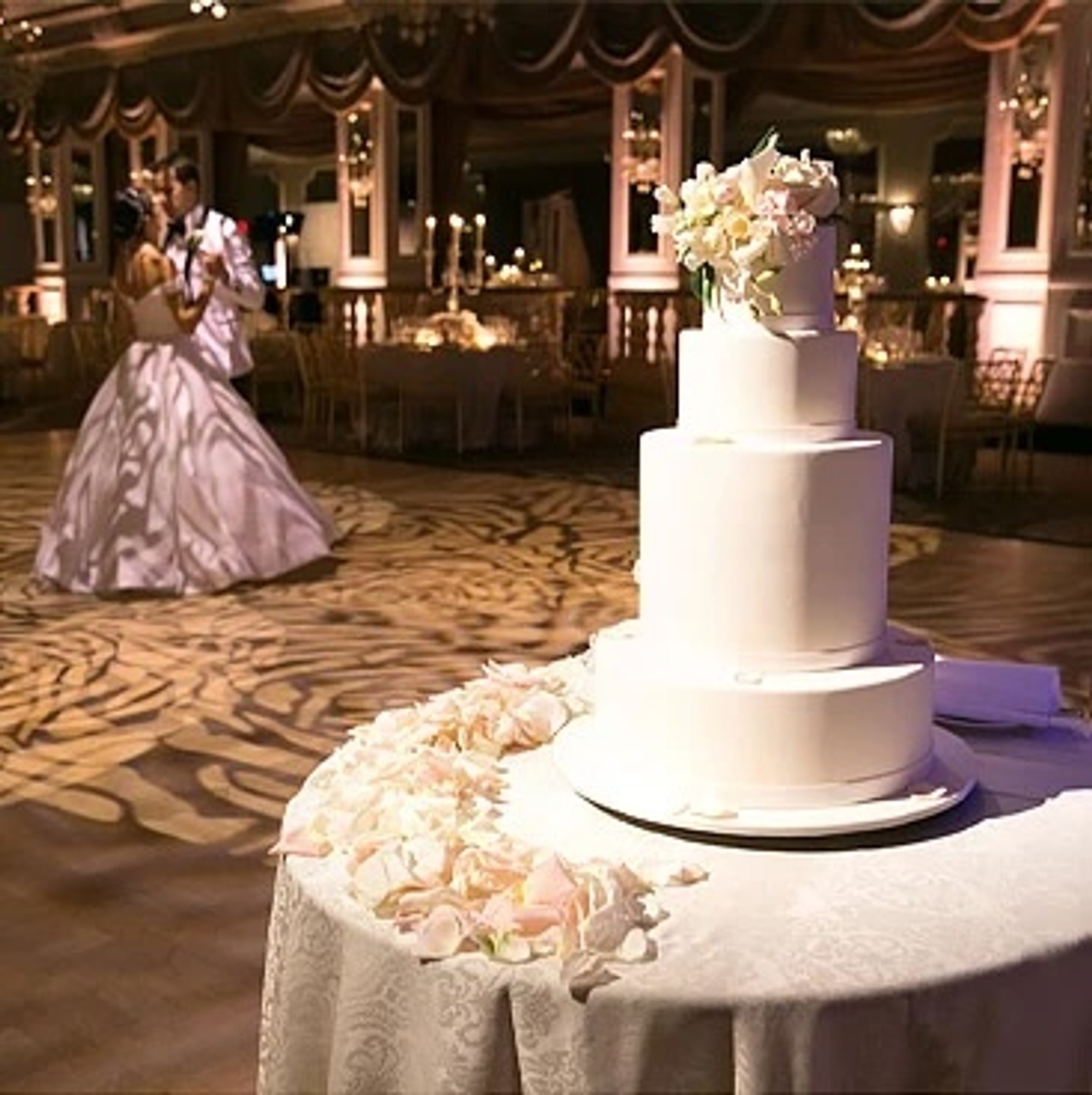 Cake table at The Pierre